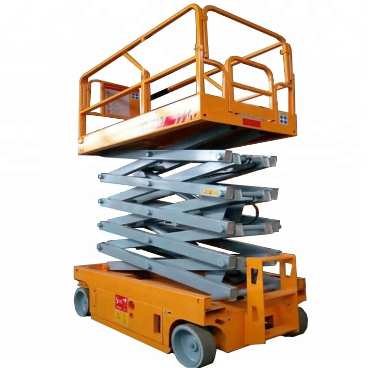 12 talampakan 3.6 metrong scissor lift