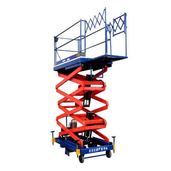 200Kg hydraulische mobile kleine Plattform elektrische Scherenhebebühne