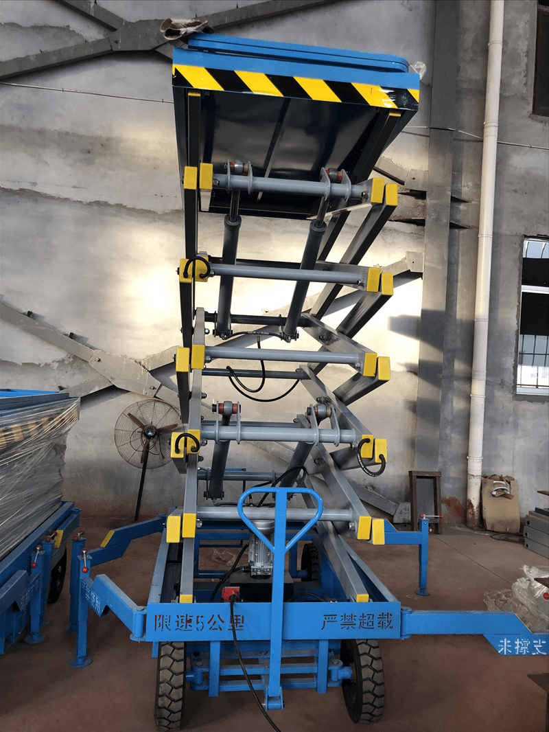 500 kg mobil saxlyftsplattform