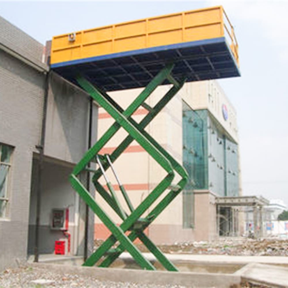 5ton Stasionary Scissor Lift Lift Listrik untuk Gudang