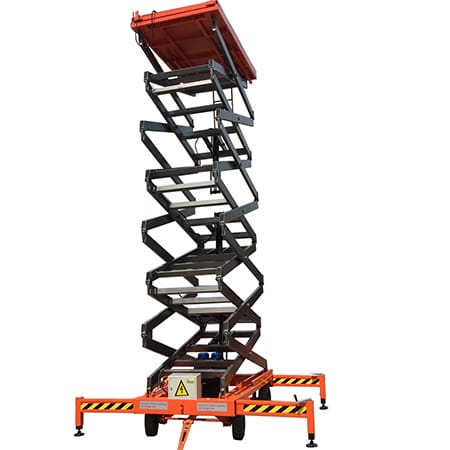 6m Mobil Hydraulic Scissor Lift