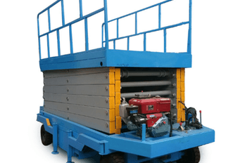 Dieselový hydraulický nůžkový zvedák